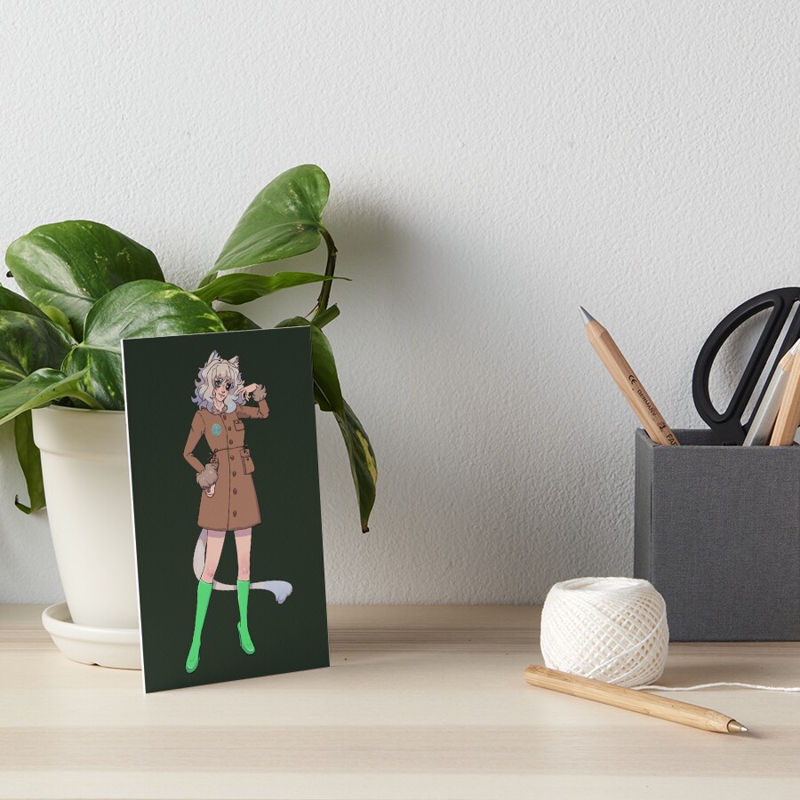 Item preview, Art Board Print designed and sold by sberry-meowcow.