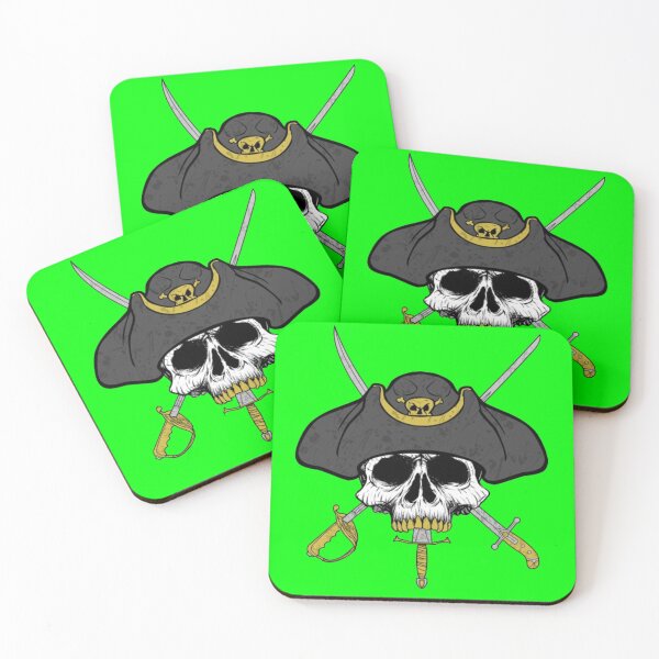 Item preview, Dagger Mouth Jolly Roger (Lime) designed and sold by MurpheusTech.