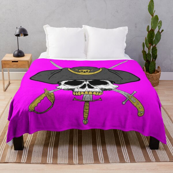 Item preview, Dagger Mouth Jolly Roger (Magenta) designed and sold by MurpheusTech.