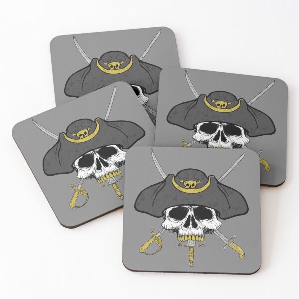 Item preview, Dagger Mouth Jolly Roger (Grey) designed and sold by MurpheusTech.