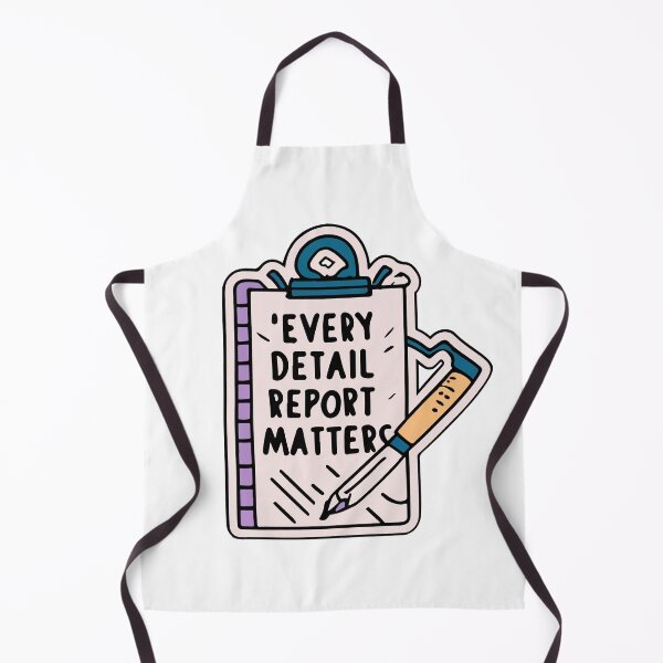 Item preview, Every Detail Matters Police Report Sketch designed and sold by NiftyWrx.
