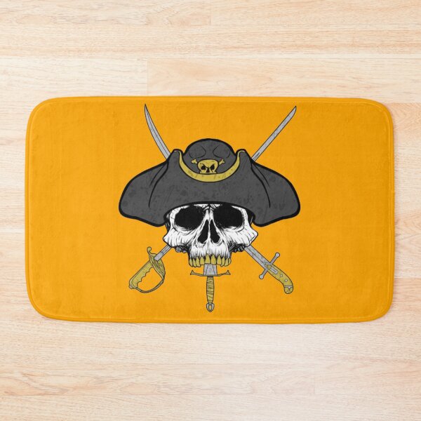 Item preview, Dagger Mouth Jolly Roger (Orange) designed and sold by MurpheusTech.