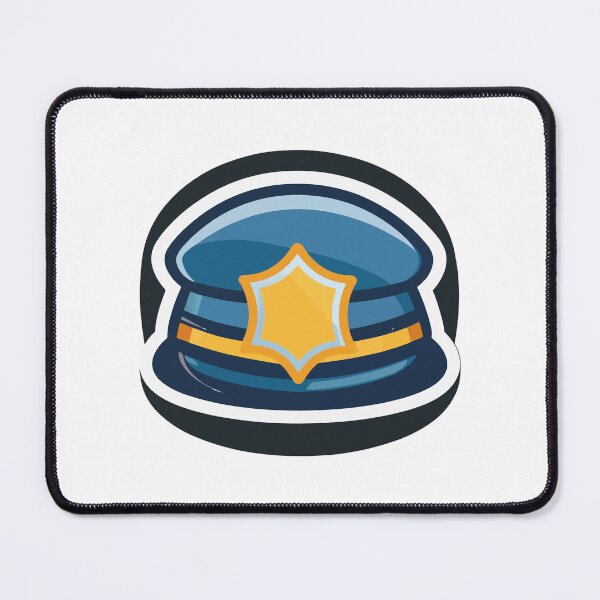 Item preview, Photorealistic Police Officer Cap designed and sold by NiftyWrx.