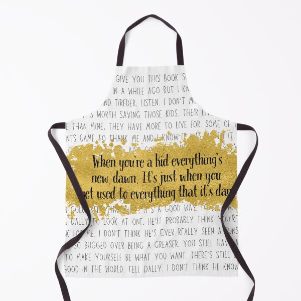 Item preview, Everything's New, Dawn - Johnny's Letter Print (Black Quote, Black Text) designed and sold by playfruit.