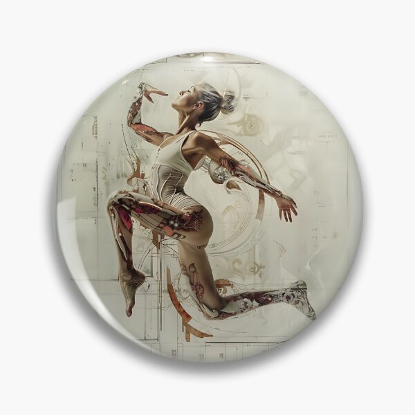 Item preview, The Dancer Technology Art designed and sold by Obsidian Ink by Wilshire.