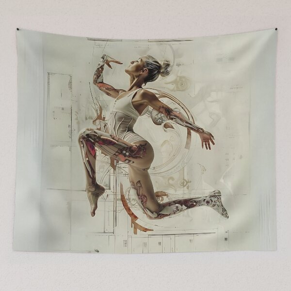 Item preview, The Dancer Technology Art designed and sold by Obsidian Ink by Wilshire.