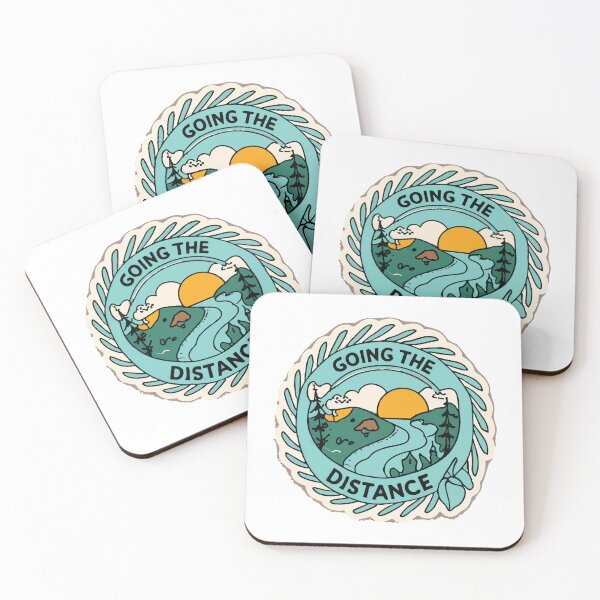 Item preview, Vintage Postal Stamp Serenity Landscape - Going The Distance designed and sold by NiftyWrx.