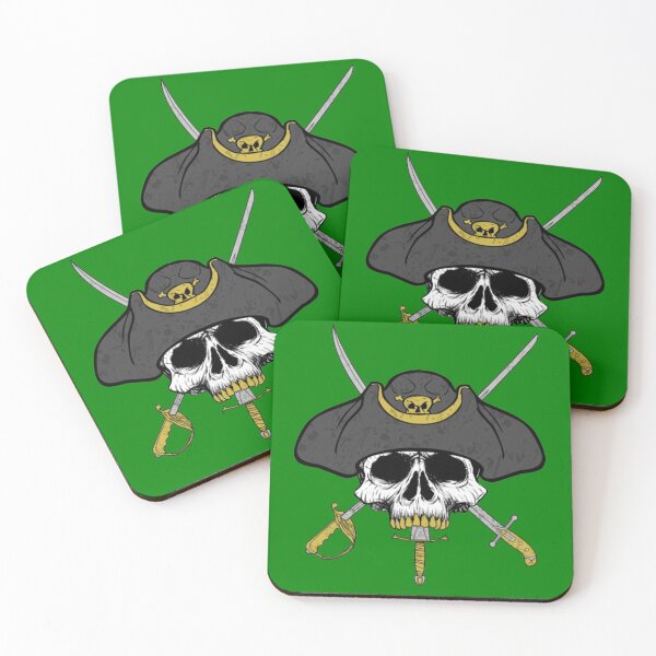 Item preview, Dagger Mouth Jolly Roger (Green) designed and sold by MurpheusTech.
