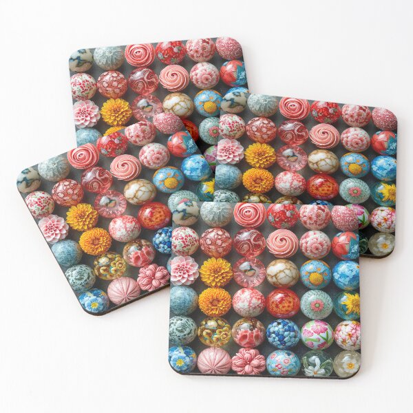 Item preview, Flowered Marbles designed and sold by JPugliese.