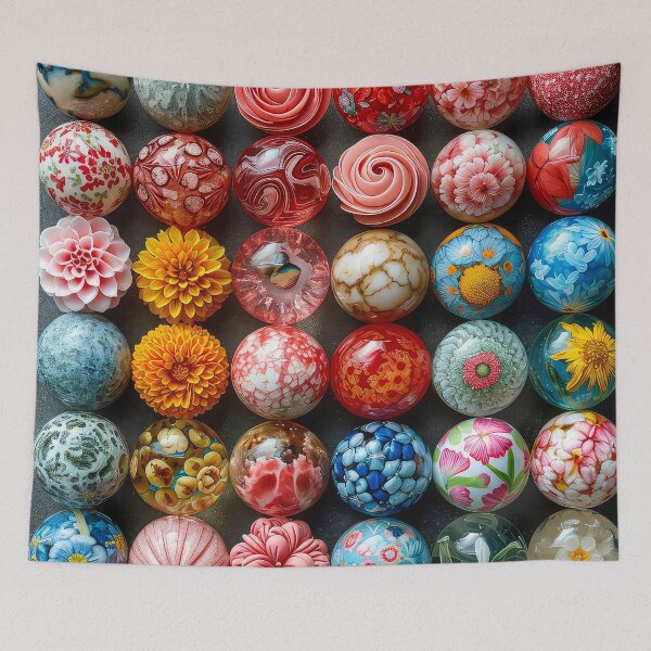 Item preview, Flowered Marbles designed and sold by JPugliese.
