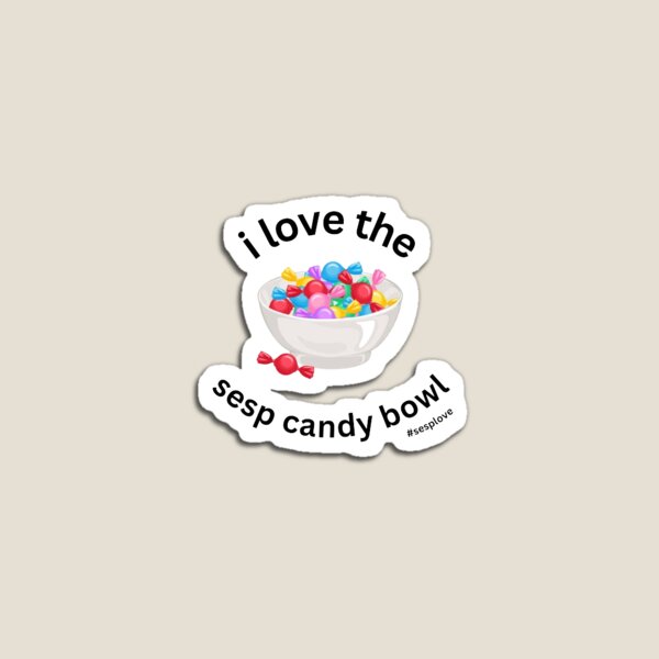 Item preview, i love the sesp candy bowl designed and sold by gocats69.