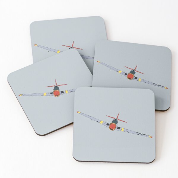 Item preview, P-51 Mustang Aircraft Illustration  designed and sold by skye-studio.