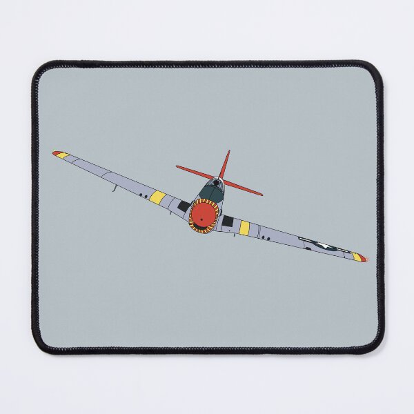 Item preview, P-51 Mustang Aircraft Illustration designed and sold by skye-studio.