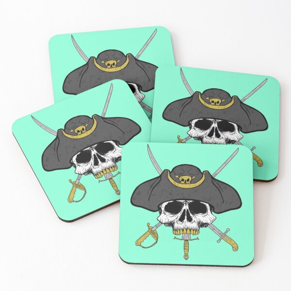 Item preview, Dagger Mouth Jolly Roger (Aquamarine) designed and sold by MurpheusTech.