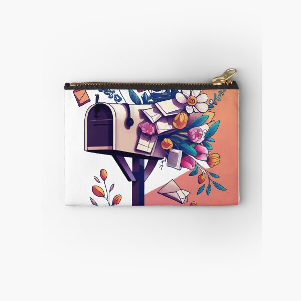 Item preview, Overflowing Mailbox with Letters & Flowers Digital Art designed and sold by NiftyWrx.