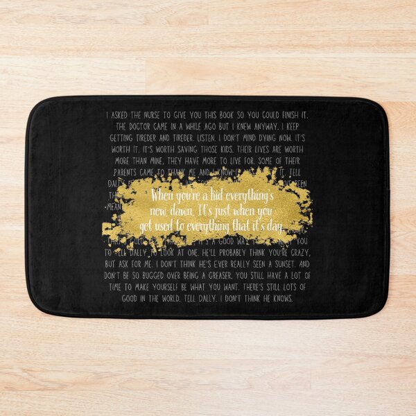 Item preview, Everything's New, Dawn - Johnny's Letter Print (White Quote, White Text) designed and sold by playfruit.