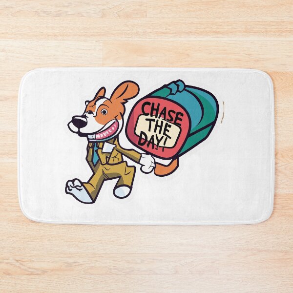 Item preview, Chase the Day - Playful Dog and Postman Anime Design designed and sold by NiftyWrx.