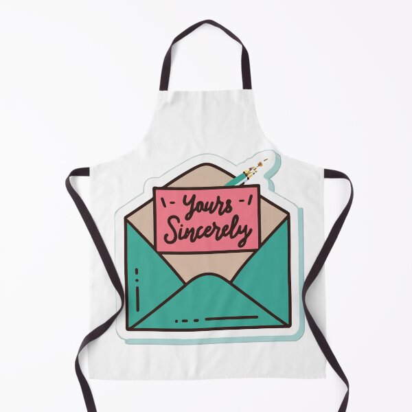 Item preview, Yours Sincerely - Classic Pen and Envelope Minimalist Design designed and sold by NiftyWrx.