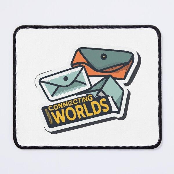Item preview, Modern Email Icon and Envelope Design - Connecting Worlds designed and sold by NiftyWrx.