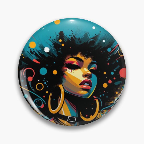Item preview, Colorido arte afro designed and sold by BubandAika.