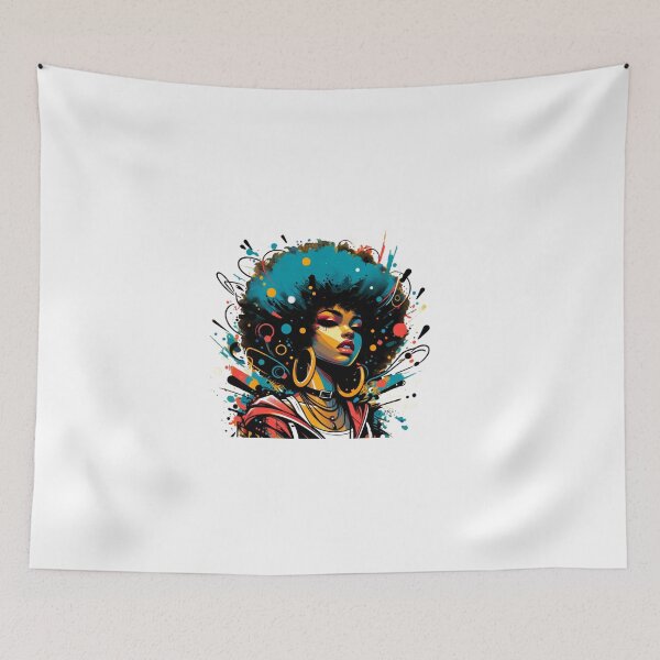 Item preview, Colorido arte afro designed and sold by BubandAika.