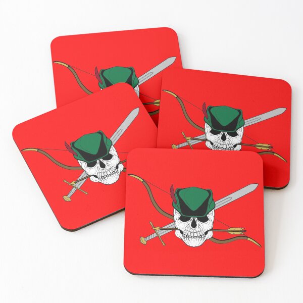 Item preview, Robin Hood Jolly Roger (Red) designed and sold by MurpheusTech.