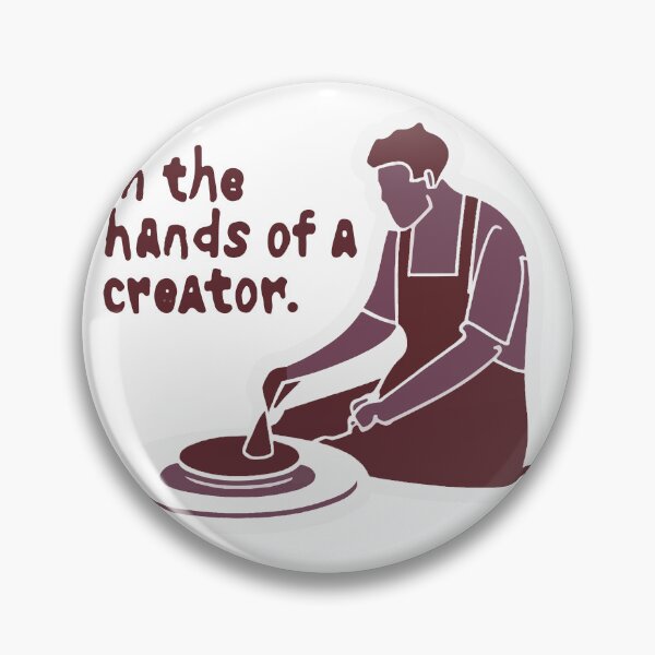 Item preview, Potter's Silhouette - In the Hands of a Creator designed and sold by NiftyWrx.