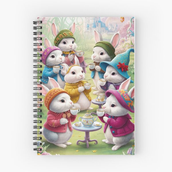 Item preview, rabbit having afternoon tea in the wonderland designed and sold by Obliviate-fun.