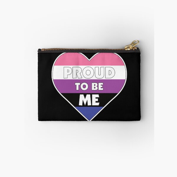 Item preview, Proud to Be Me LGBTQ+ Genderfluid Pride Flag Heart designed and sold by JoyfulJen.