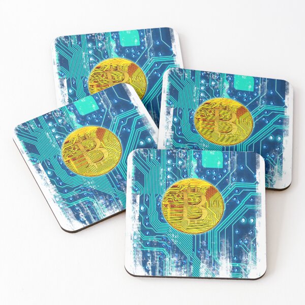 Item preview, Cryptocurrency Bitcoin and Circuit Board designed and sold by KTSubz Faith & Fun Designs.