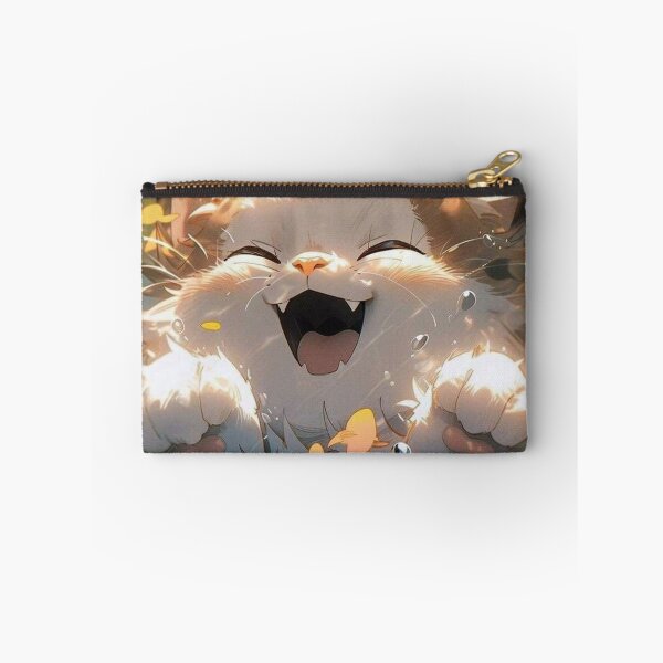 Artikelvorschau, glücklich lächelnde Katze 2 entworfen und verkauft von ChibiMavis.