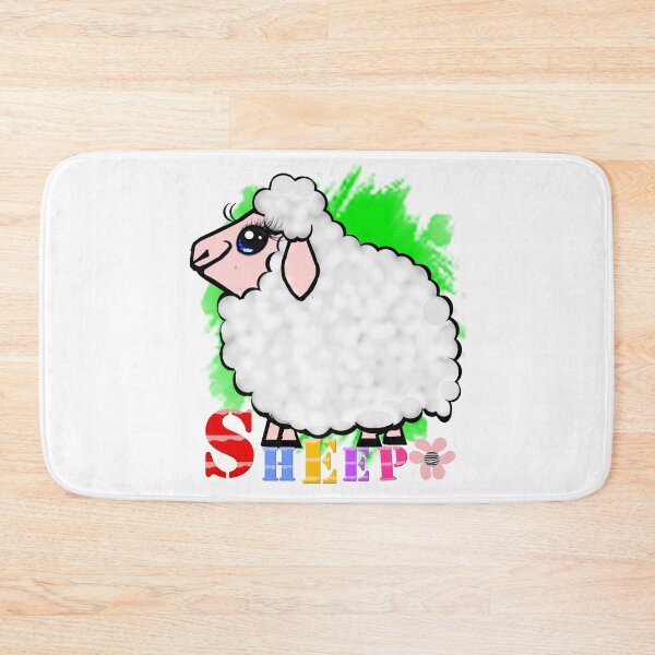 Item preview, white sheep  designed and sold by Shirley cute art .
