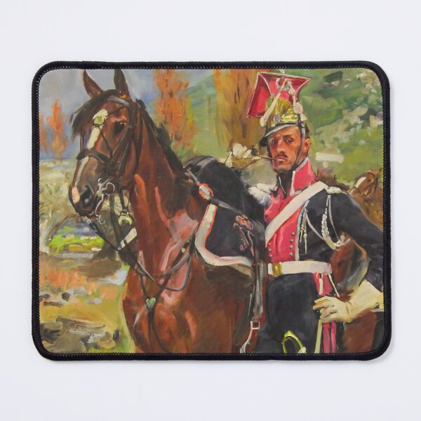 Item preview, Light Cavalryman by Wojciech Kossak designed and sold by VintageBazaar.