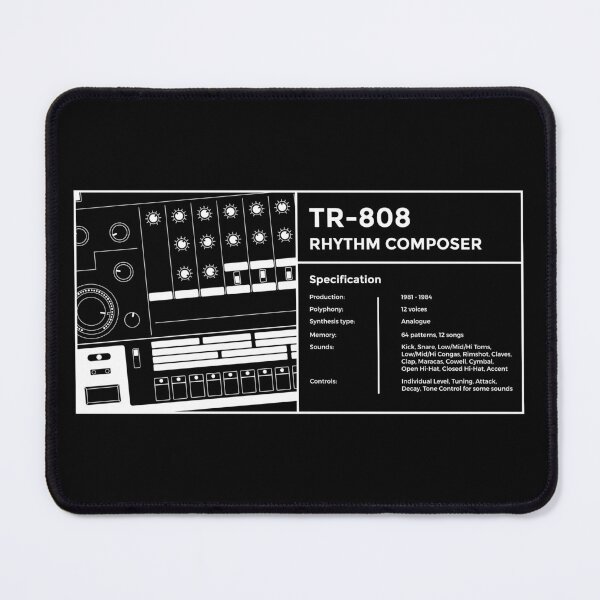 Artikelvorschau, 808 Drum Machine für Dawless Beatmaker und Musiker entworfen und verkauft von AtomicMalibu.