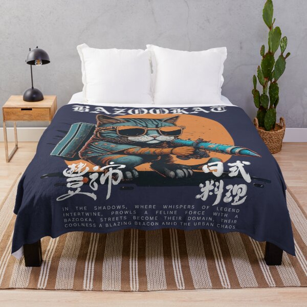 Item preview, Cool Bazooka Rocket Launcher Cat Vintage Design designed and sold by DreamCraze.