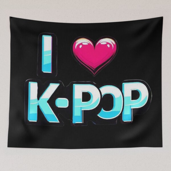 Item preview, I Love K-POP designed and sold by Myra365Art.