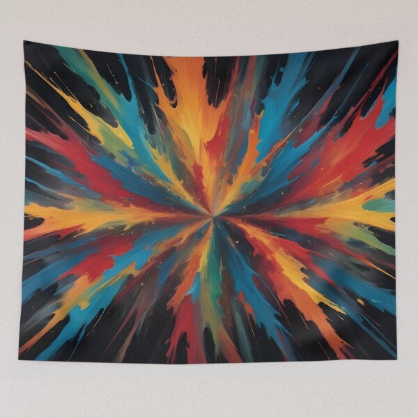 Item preview, Explosive Abstract Art Design designed and sold by papi1998.