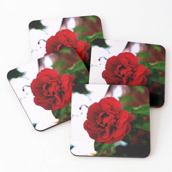Item preview, FLOWER SERIES 1 Scarlet Delight Floating Rose Greetings designed and sold by MarcusAxel.
