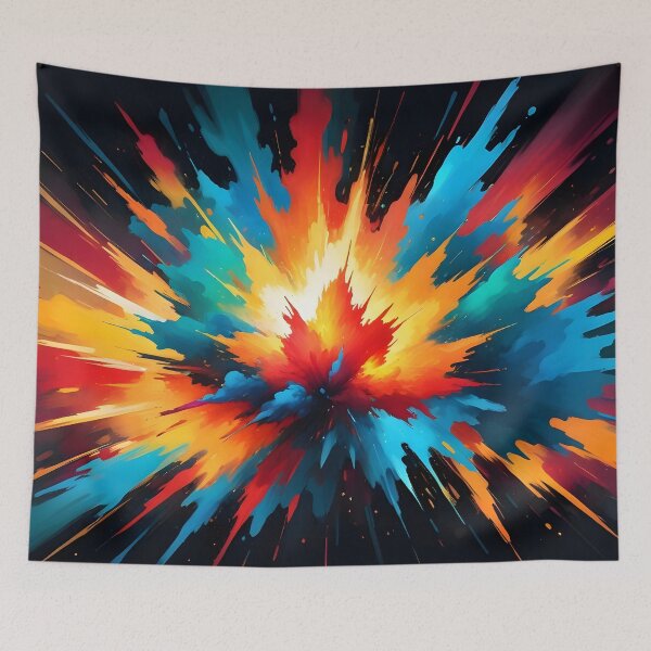 Item preview, Explosive Abstract Art Design designed and sold by papi1998.