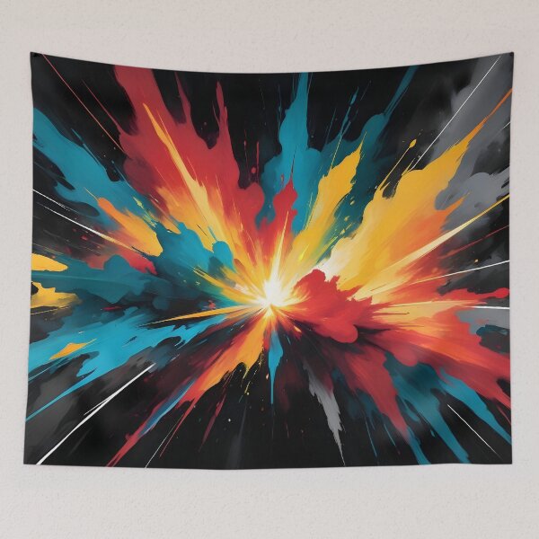 Item preview, Explosive Abstract Art Design designed and sold by papi1998.