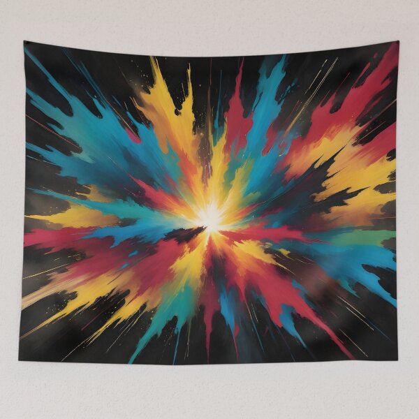 Item preview, Explosive Abstract Art Design designed and sold by papi1998.