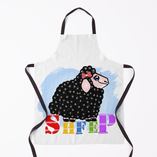 Artikelvorschau, Schwarzes Schaf entworfen und verkauft von Shirley cute art .