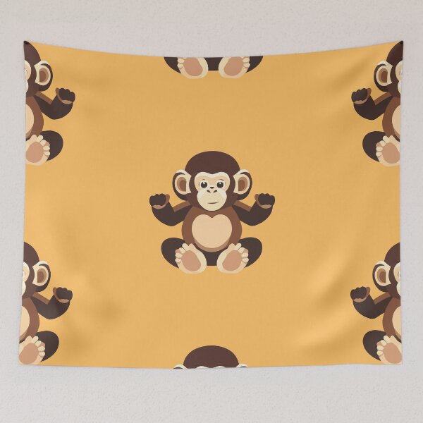 Item preview, Cute baby monkey designed and sold by Simon-m-s.