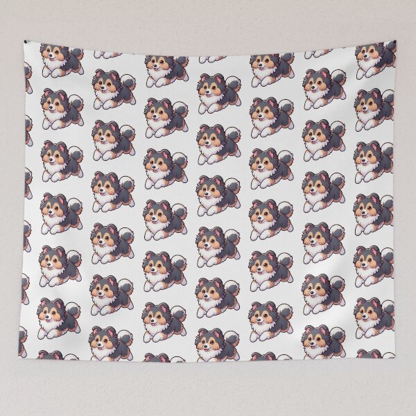 Item preview, Chibi Collie Running designed and sold by City0fDreams.