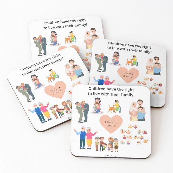 Item preview, Children have the right to a family! designed and sold by Utopia-dreams.