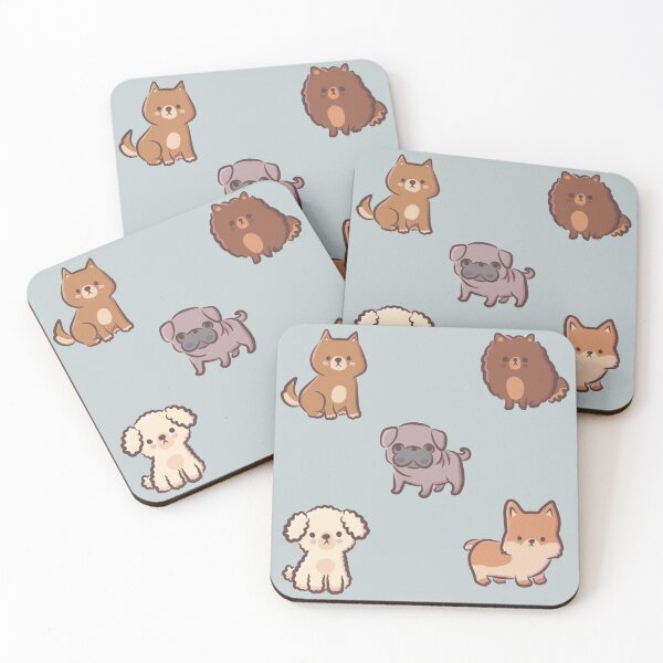 Item preview, Cute Dogs Ensemble  designed and sold by MaDi-illustrations.