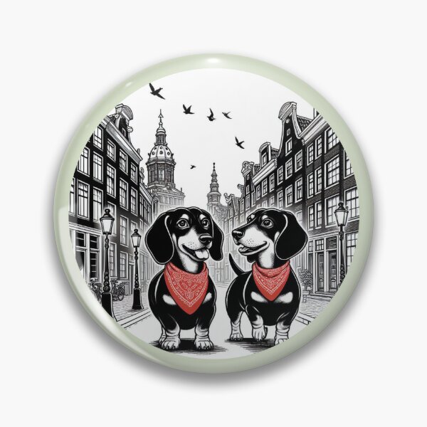 Item preview, Amsterdam, Goeie reis! Duchshund designed and sold by coloursforkids.