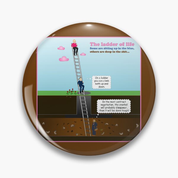 Item preview, Who is above you on the ladder? designed and sold by ALF2023.