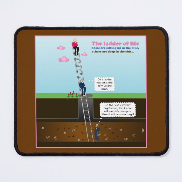 Item preview, Who is above you on the ladder? designed and sold by ALF2023.