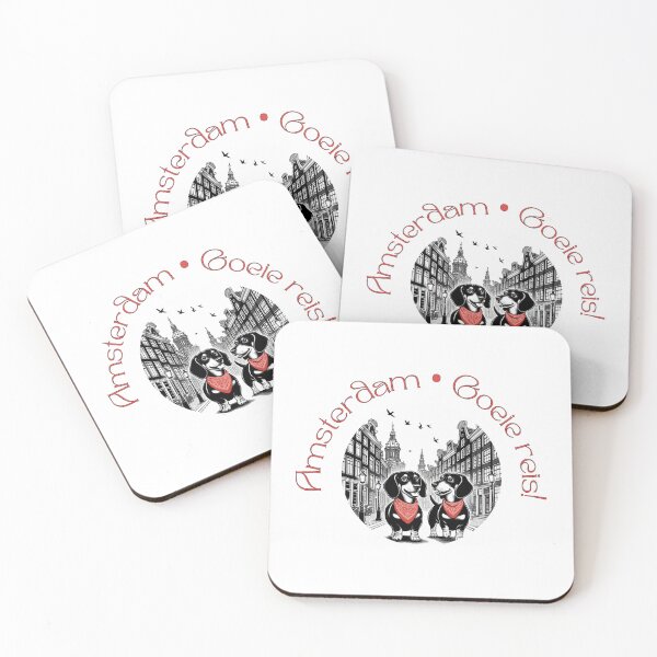 Item preview, Amsterdam, Goeie reis! Duchshund designed and sold by coloursforkids.